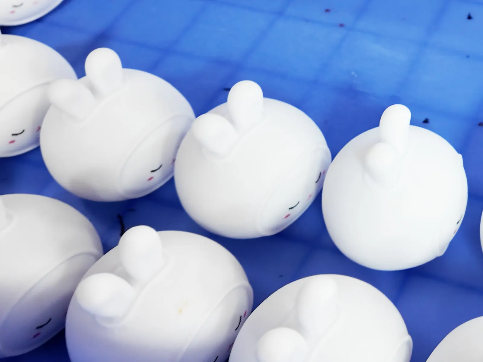 Blind box figures on production