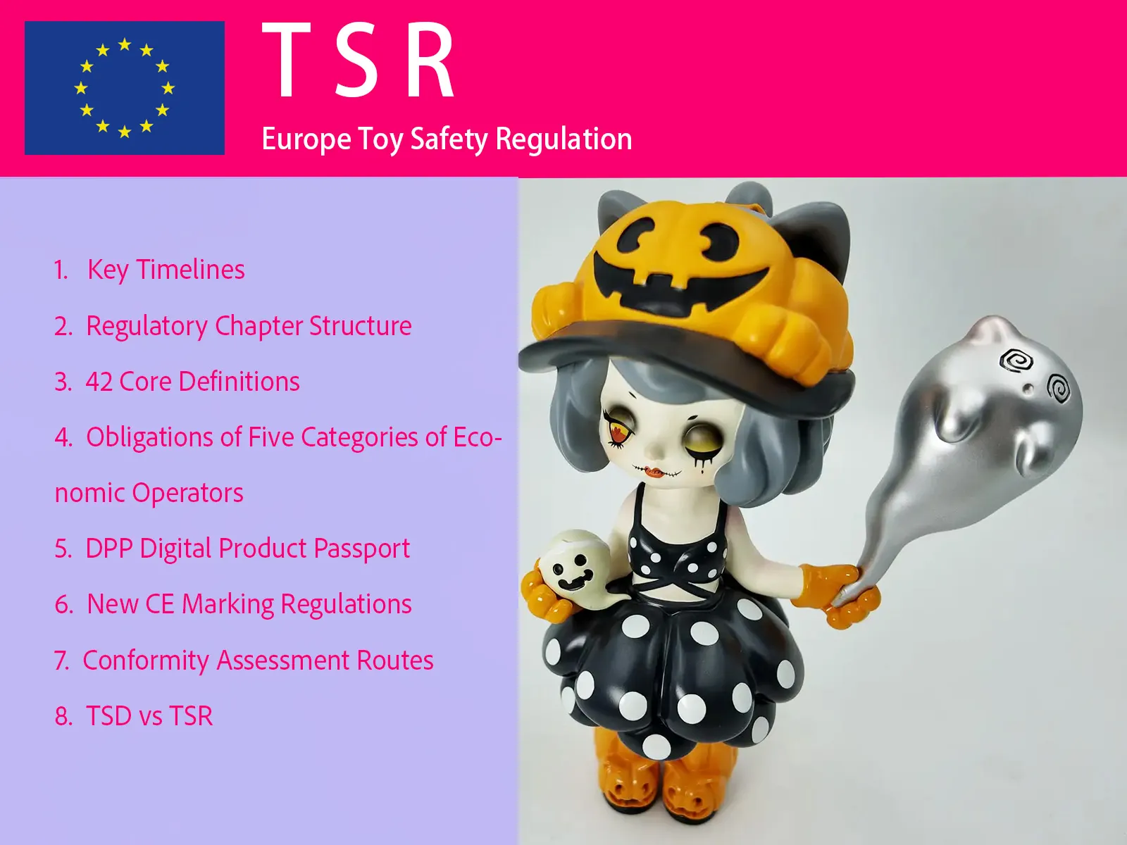 EU Toy Safety Regulation (TSR) Explained — 8 key points