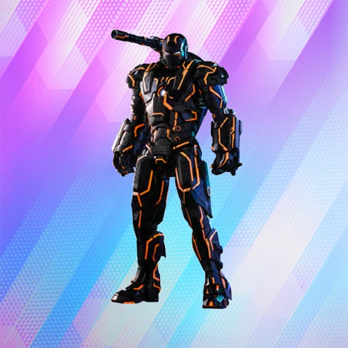 Action Figure: Iron Man with Hell Rock Paint Scheme 