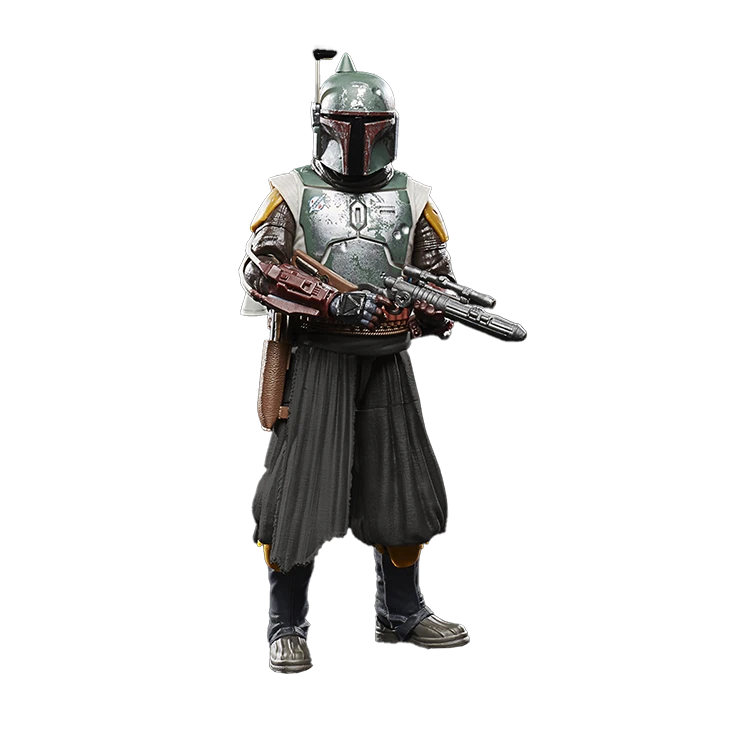 Boba Fett action figure from the Star Wars series