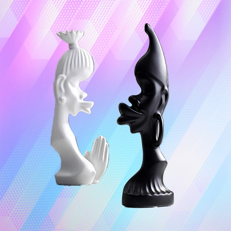 Mordern Art - Style Fiberglass Sculpture