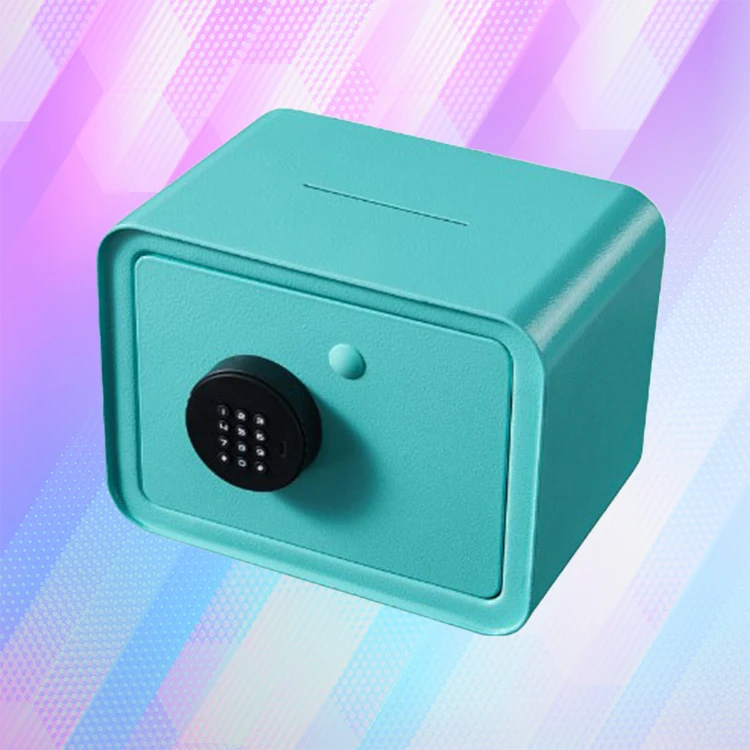 Green Metal - Shell Piggy Bank with Password Lock Function