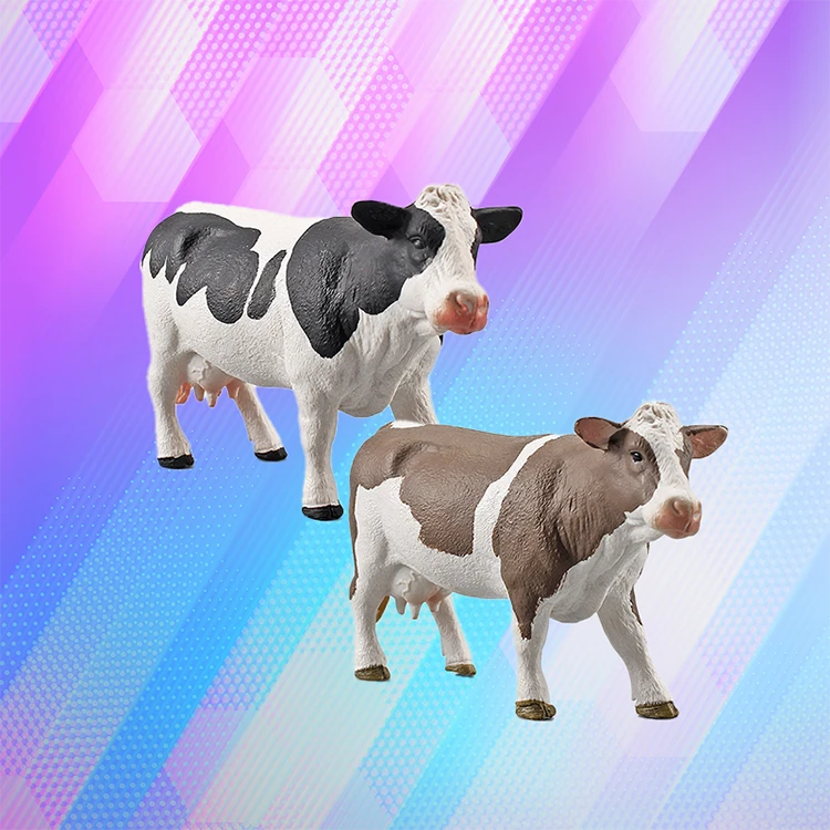 Pasture PVC Toy: Cow