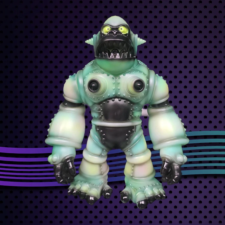 Mechanical - style Gorilla Sofubi Toy