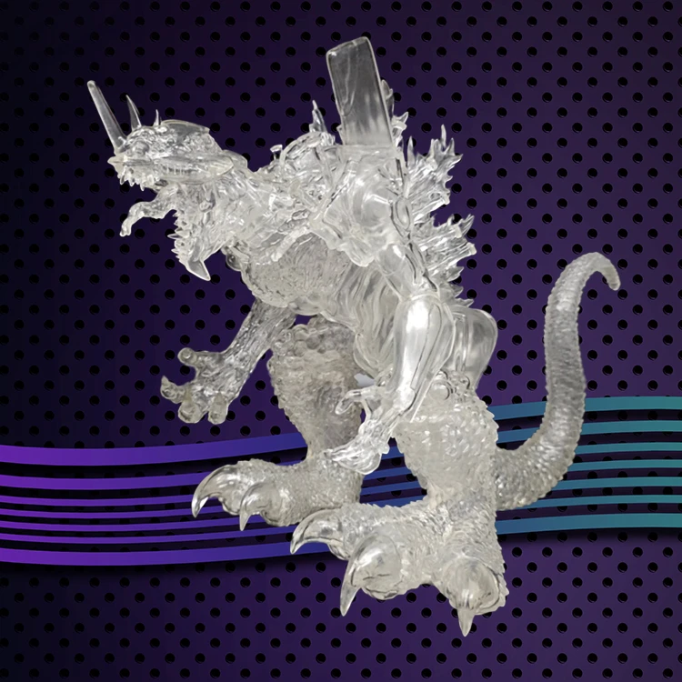 Godzilla in Transparent Material