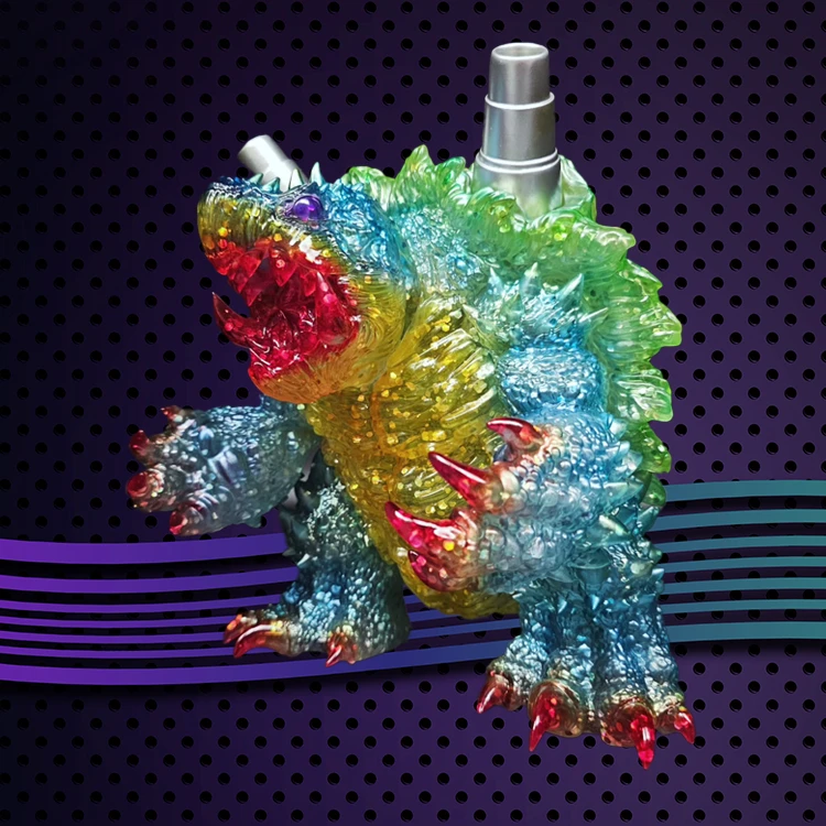 The monster Aburas from the Ultraman Series with multi colors