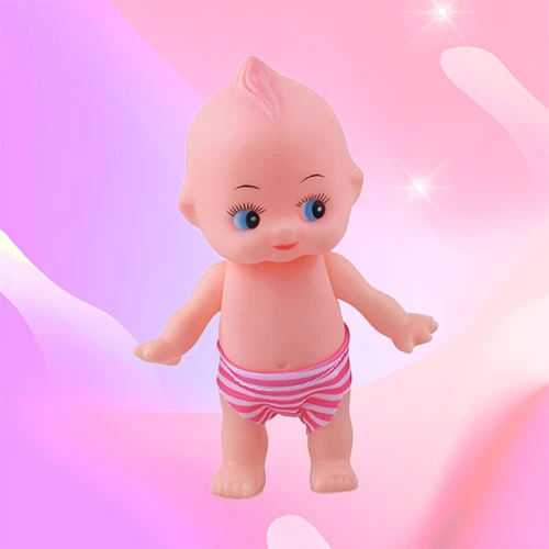 vinyl doll without clothes