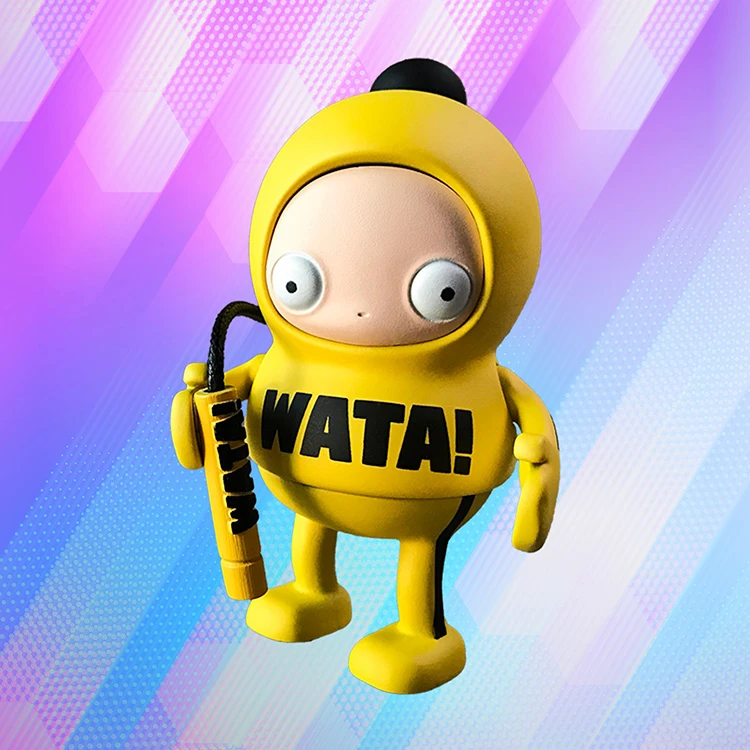 GACHAMON WATA! vinyl art toy