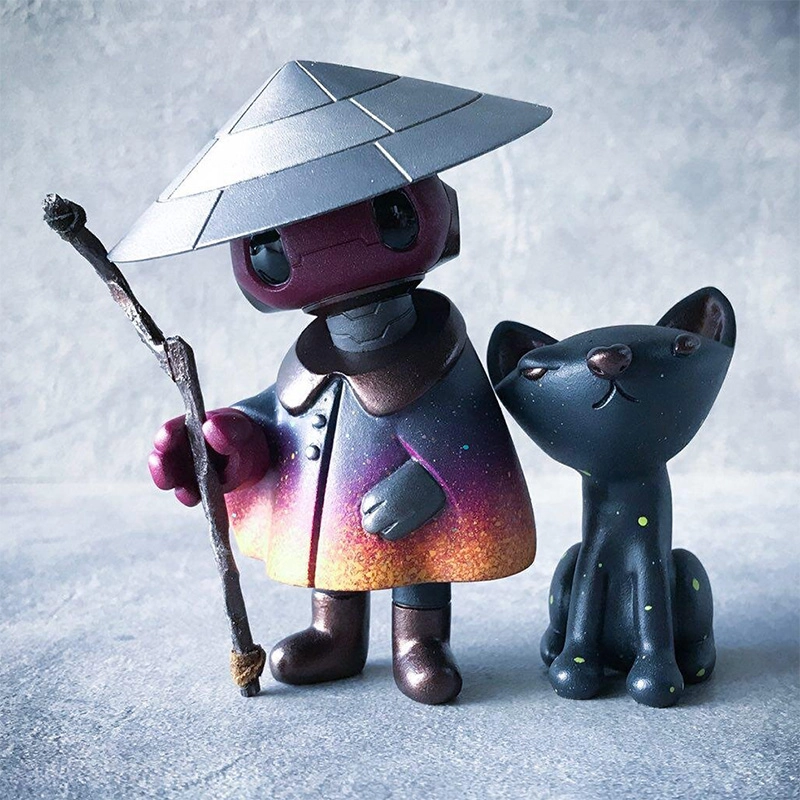 Solid resin art toy: FUFUFANNY TAIWAN CUSTOM SHOW 2019