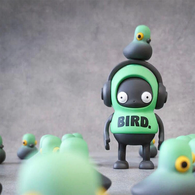 Custom Art Toy: GACHAMON BIRD