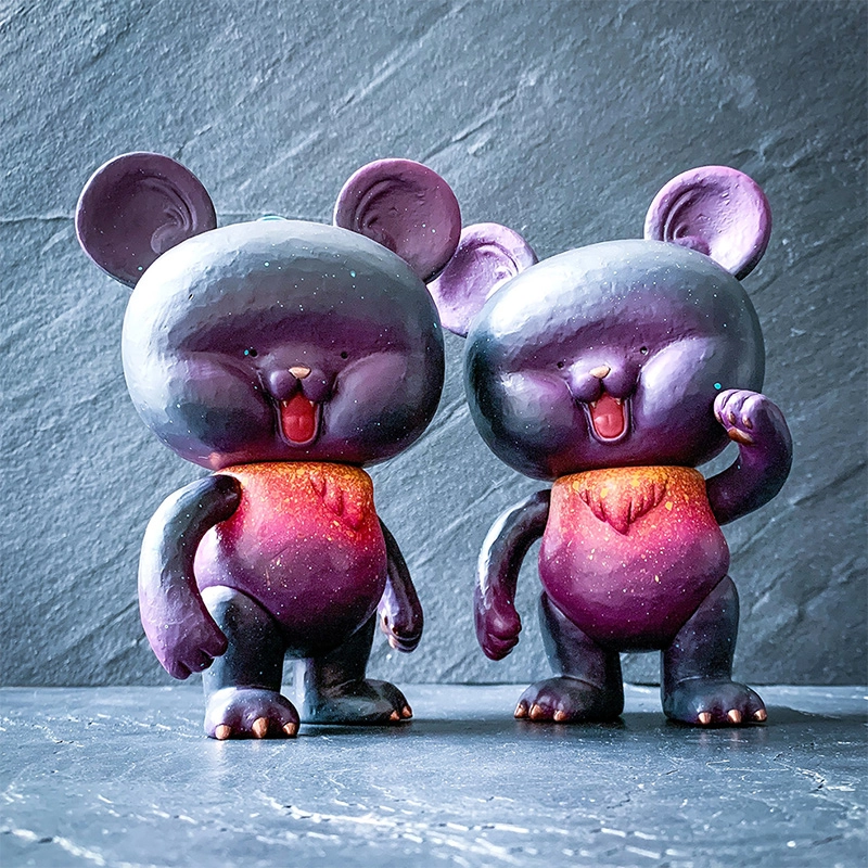 art toy mouse,made by soft vinyl