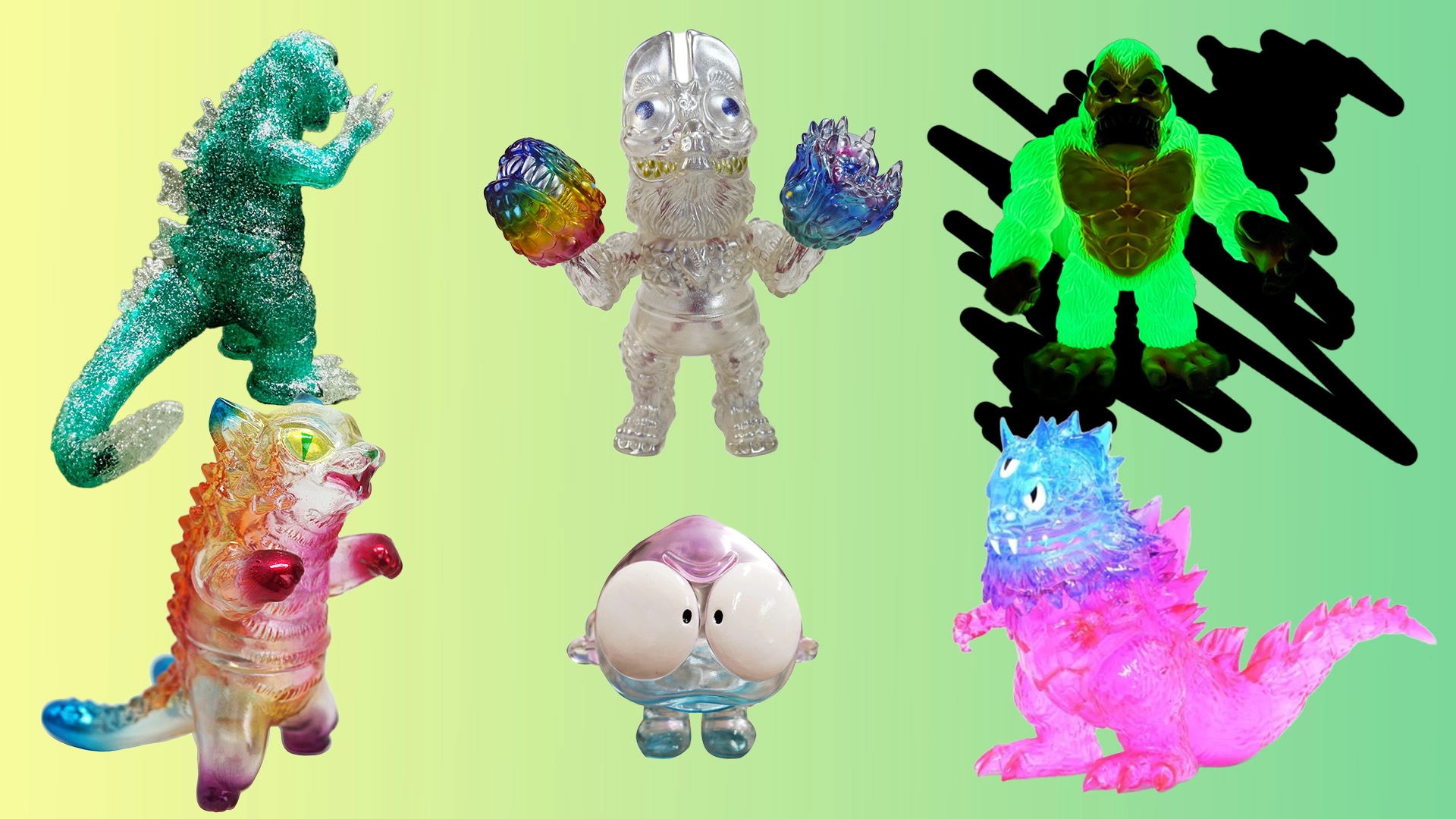 Custom sofubi figure toys